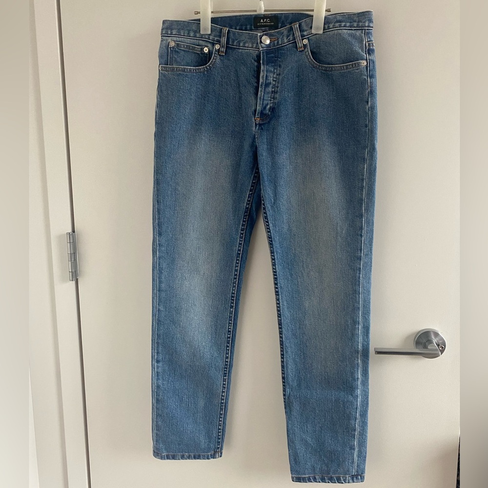 A.P.C. Petit New Standard Straight-Leg Jeans Size 32